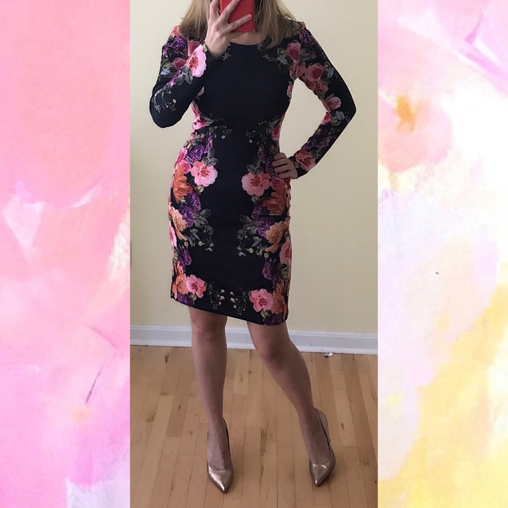 INC INTERNATIONAL CONCEPTS flower dress